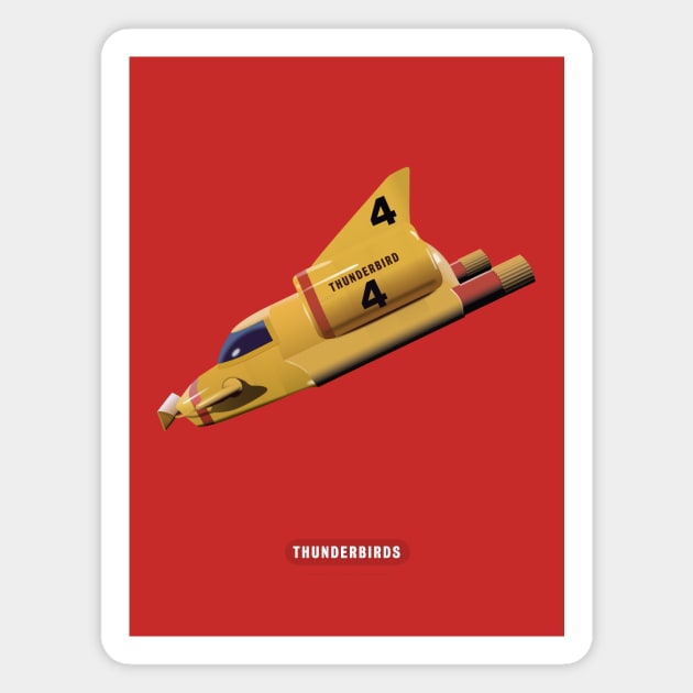 Thunderbirds TV Series Magnet by MoviePosterBoy